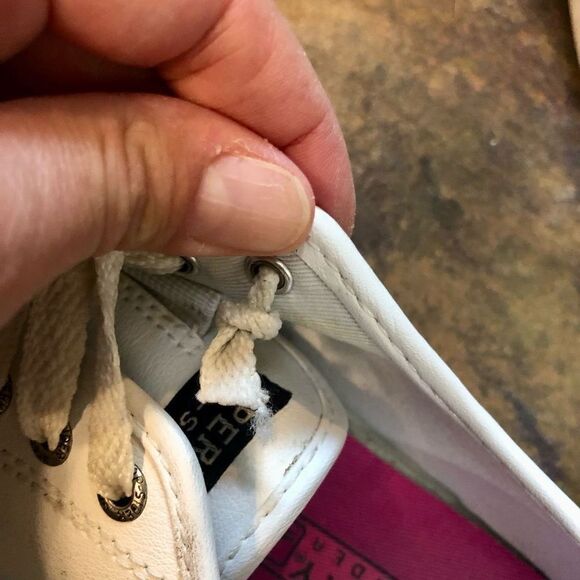 Sperry Women’s Slid-on Top Slider Seacoast White Size 1M - Picture 8 of 8